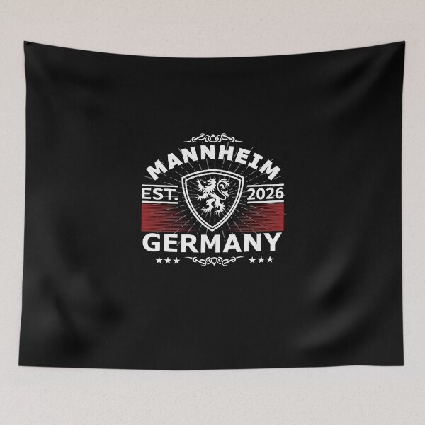 Item preview, Mannheim Design – Square City with Style designed and sold by RetroMaritalArt.