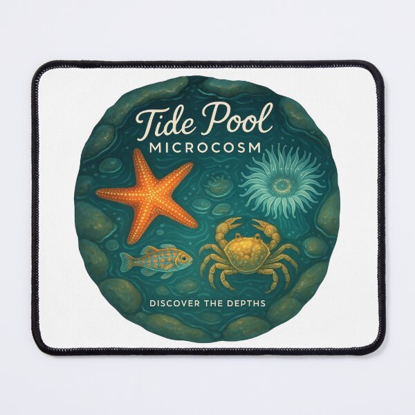 Item preview, Tide Pool Microcosm designed and sold by Shipwrecked2020.