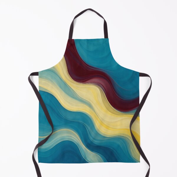 Item preview, Graceful Waves – An Elegant Fluid Art Composition designed and sold by annenambiro.