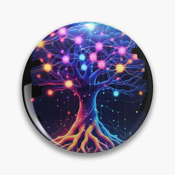 Item preview, Neural network shaped like a tree 2 designed and sold by Neon G.