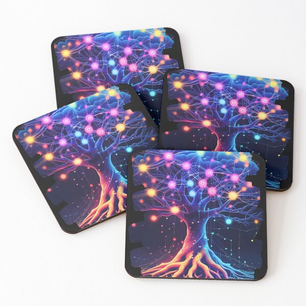 Item preview, Neural network shaped like a tree 2 designed and sold by Neon G.