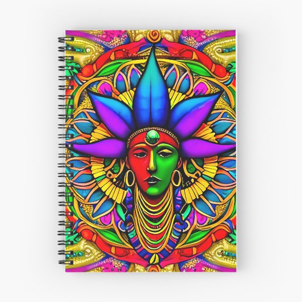 Item preview, The Kaleidoscope Deity (Goddess of Psychedelia) designed and sold by Dominik1994.