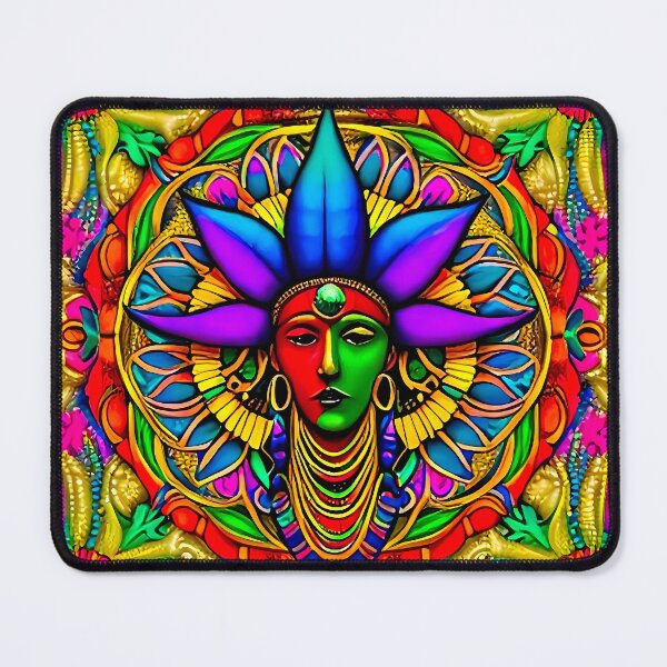 Item preview, The Kaleidoscope Deity (Goddess of Psychedelia) designed and sold by Dominik1994.