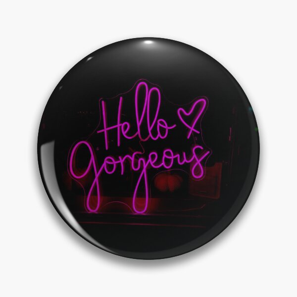 Item preview, Hello Gorgeous Neon Glow designed and sold by National Capture .