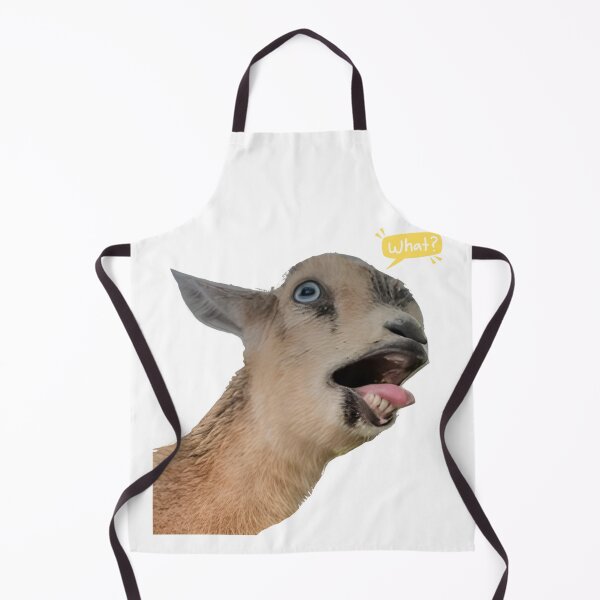Item preview, Funny Goat Reaction Meme Face designed and sold by DariaOltes.