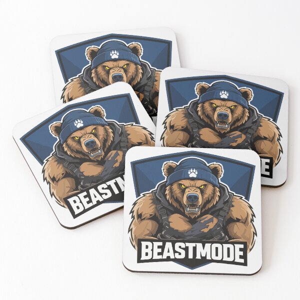 Item preview, Beastmode Bear Emblem designed and sold by fadilow.