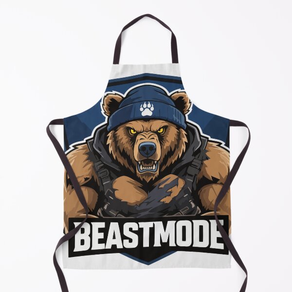 Item preview, Beastmode Bear Emblem designed and sold by xmoudx.
