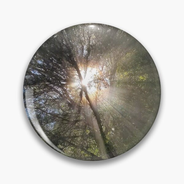Item preview, Sun shining through mist in the Trees designed and sold by Moonwater.