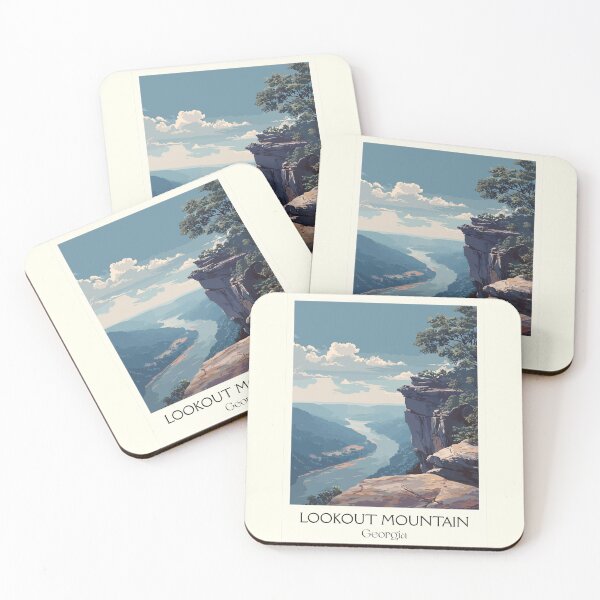 Item preview, Lookout Mountain Georgia Scenic Overlook Art Print designed and sold by TuncGK.