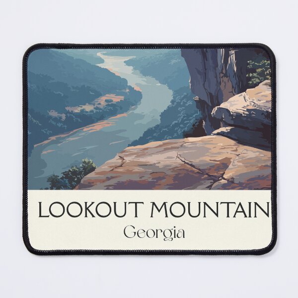 Item preview, Lookout Mountain Georgia Scenic Overlook Art Print designed and sold by TuncGK.