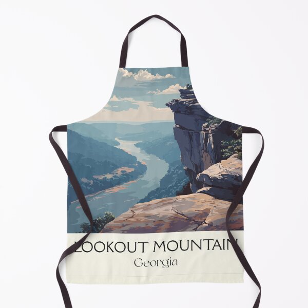 Item preview, Lookout Mountain Georgia Scenic Overlook Art Print designed and sold by TuncGK.