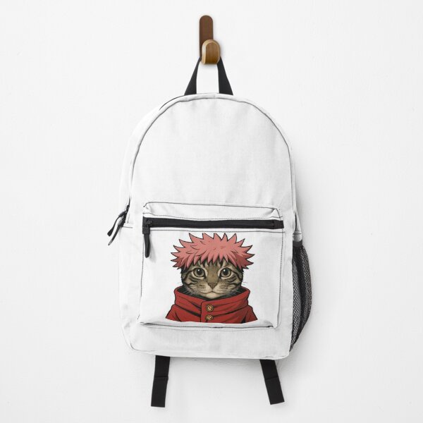 Item preview, Itadori Cat Head (Red Hood) designed and sold by MonikaCuro.