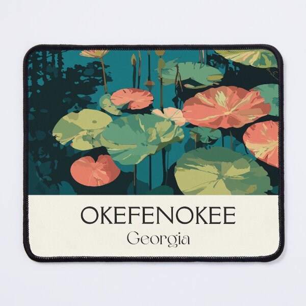 Item preview, Okefenokee Swamp Georgia Sunset Art Print designed and sold by TuncGK.