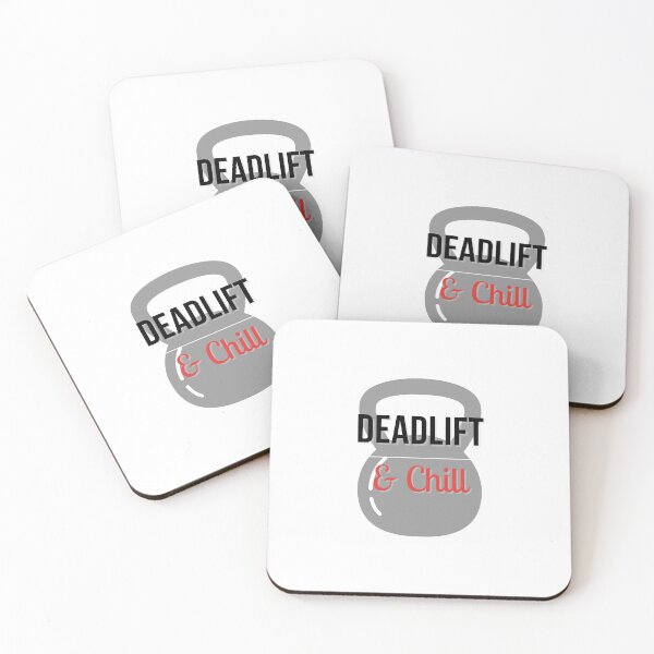 Item preview, Deadlifts & Chill – Funny Gym Quote designed and sold by J0b4t.