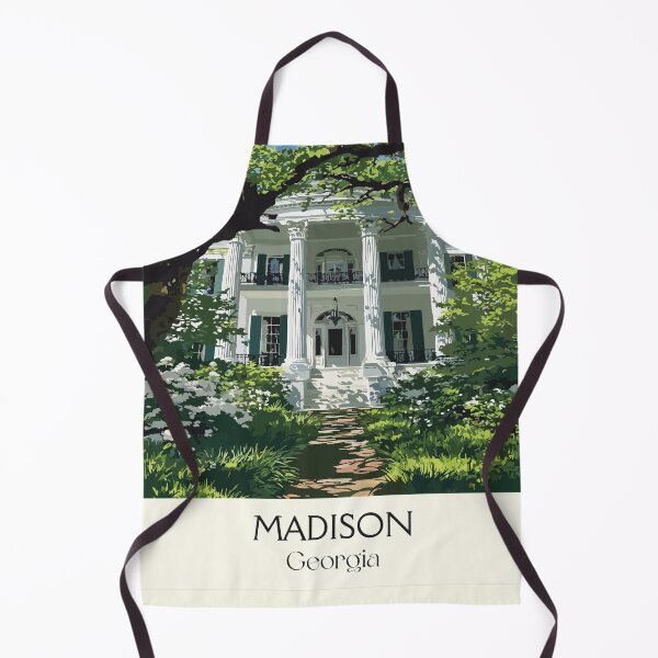 Item preview, Madison Georgia Antebellum Home Art Print designed and sold by TuncGK.