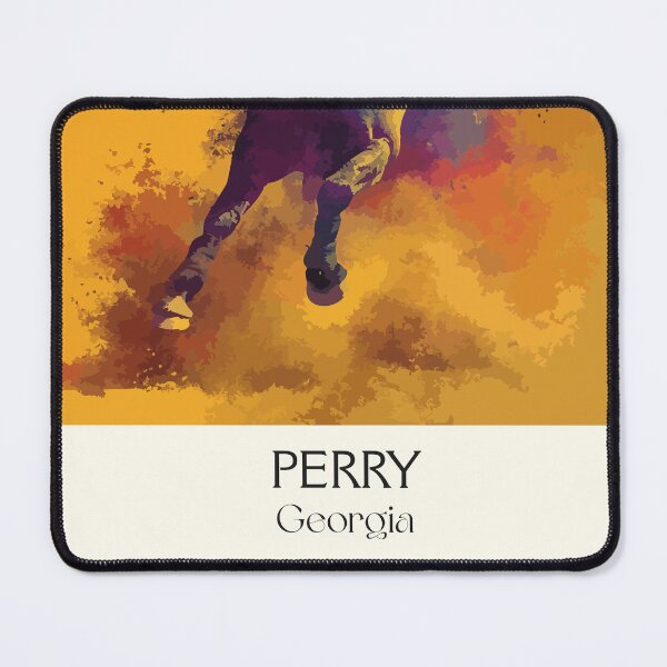 Item preview, Perry Georgia Rodeo Cowboy Art Print designed and sold by TuncGK.