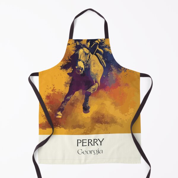 Item preview, Perry Georgia Rodeo Cowboy Art Print designed and sold by TuncGK.
