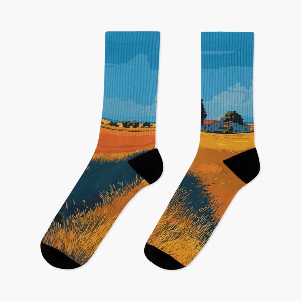Artikelvorschau, Plains Georgia Ackerland Kunstdruck entworfen und verkauft von TuncGK.