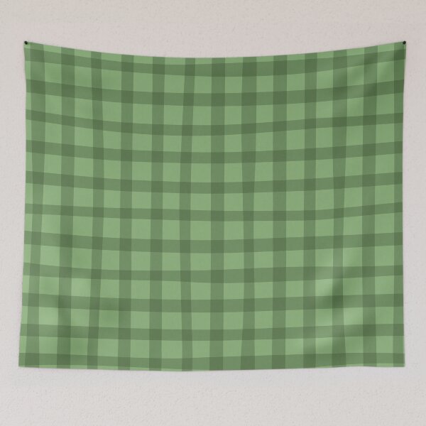 Item preview, Wavy Grid Pattern in Green Tones designed and sold by NicolaZhukov.