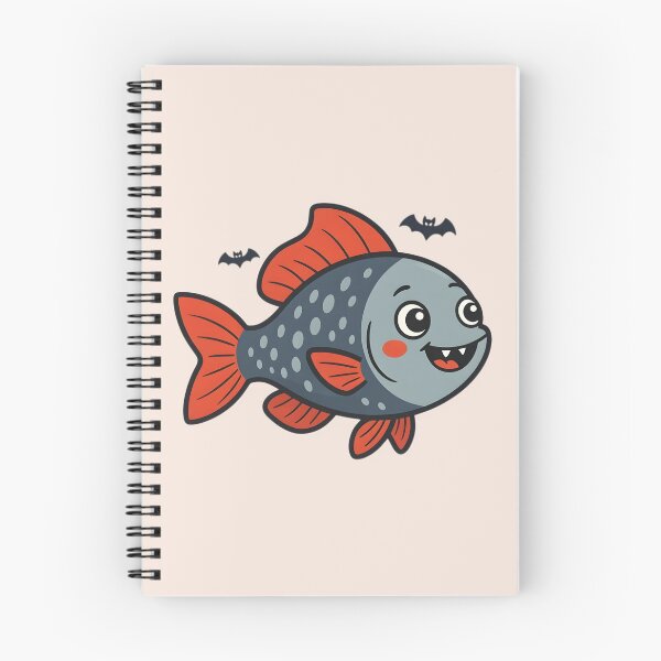 Item preview, Vampire Fish: Spooky Fangs and Bats for Halloween! designed and sold by DariaCraft.