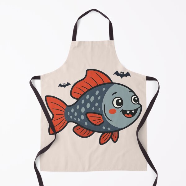 Item preview, Vampire Fish: Spooky Fangs and Bats for Halloween! designed and sold by DariaCraft.