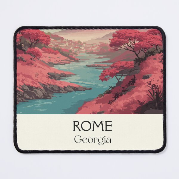 Item preview, Rome Georgia River Valley Art Print designed and sold by TuncGK.