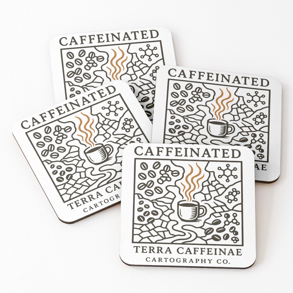 Item preview, Coasters (Set of 4) designed and sold by JavaJokeTees.