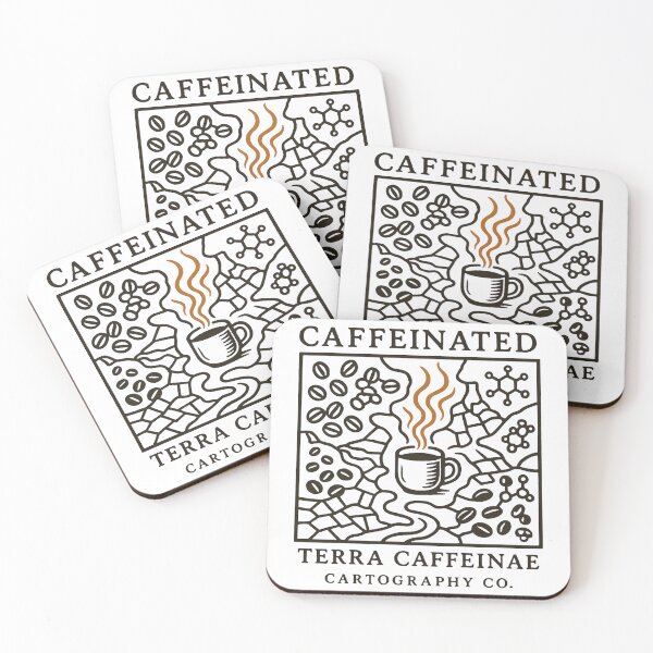Item preview, The Caffeinated Cartographer designed and sold by JavaJokeTees.