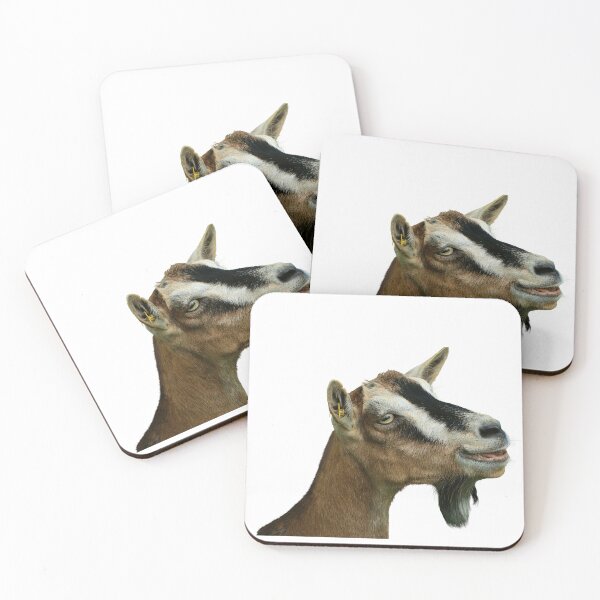 Item preview, Smirking Goat with Side-Eye Sass designed and sold by DariaOltes.
