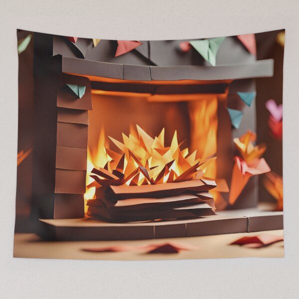Item preview, Origami Art - The Heart of the Hearth designed and sold by ArtfulFolds.