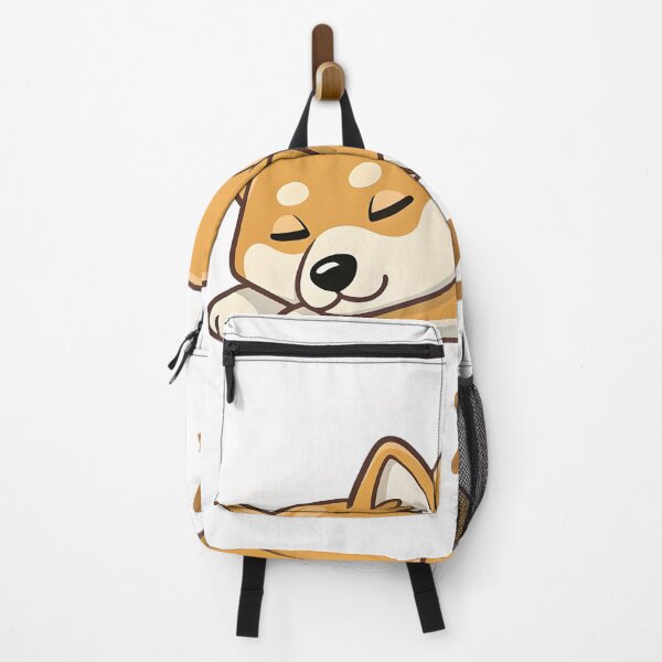 Item preview, Sleepy Shiba Inu Cartoon Sticker designed and sold by DariaOltes.
