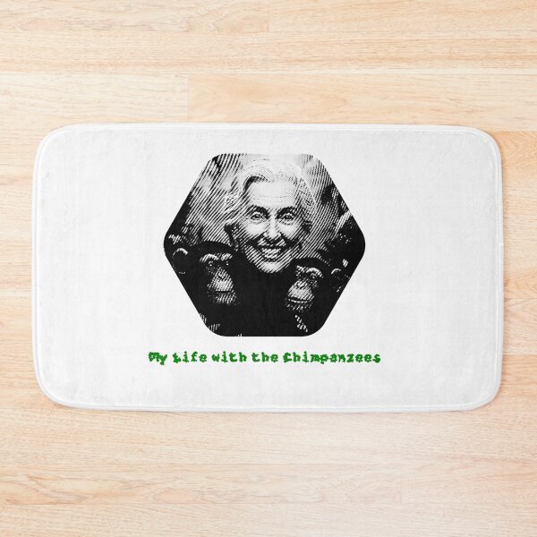 Item preview, Jane Goodall and the Chimpanzees – Nature Conservation Portrait Art designed and sold by SVenterprises.