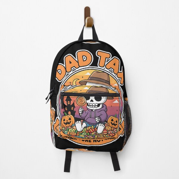 Item preview, Dad Tax Skeleton Candy Inspector Funny Halloween Design designed and sold by ArtDesignTp.