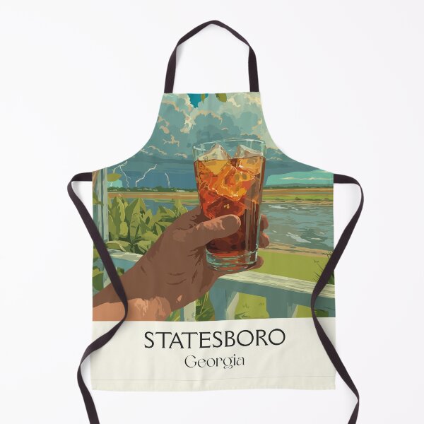 Item preview, Statesboro Georgia Sweet Tea Art Print designed and sold by TuncGK.