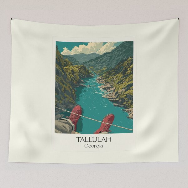 Item preview, Tallulah Gorge Georgia State Park Art Print designed and sold by TuncGK.
