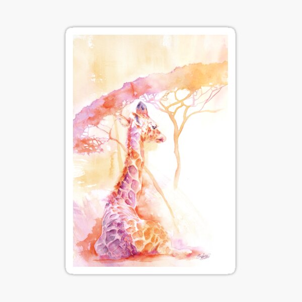 Aperçu de l'œuvre New Born _ Girafe créée et vendue par Stephie Butler.