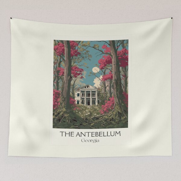 Item preview, The Antebellum Georgia Art Print designed and sold by TuncGK.