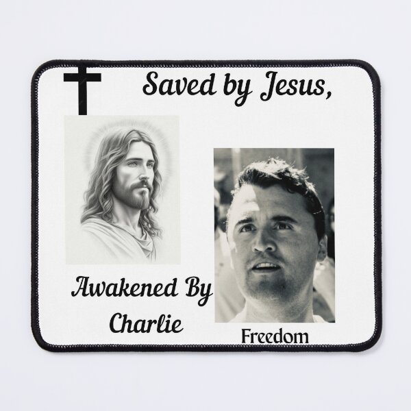 Item preview, Saved by Jesus, awakened by Charlie designed and sold by Maysiesmerch.