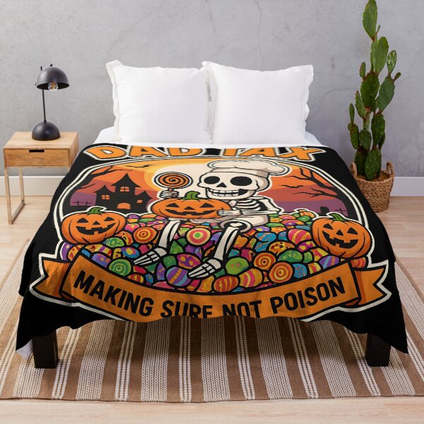 Item preview, Dad Tax Skeleton Candy Check Funny Halloween Design designed and sold by ArtDesignTp.