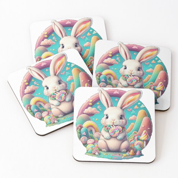 Item preview, Bunny In Candy Land designed and sold by UniqueArtsOnly.