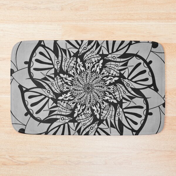 Item preview, Into the Heart Mandala - Inanna’s Decent - Noir - Mindful Mandalas for the Spirit  - Sacred Geometry for Meditation Spaces designed and sold by Loveflows.