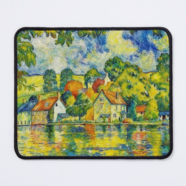 Item preview, Tuckenhay Creek4(watercolour + AI) designed and sold by artsmeow.