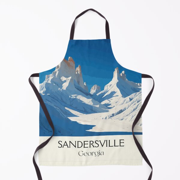Item preview, Sandersville Georgia Kaolin Mine Art Print designed and sold by TuncGK.