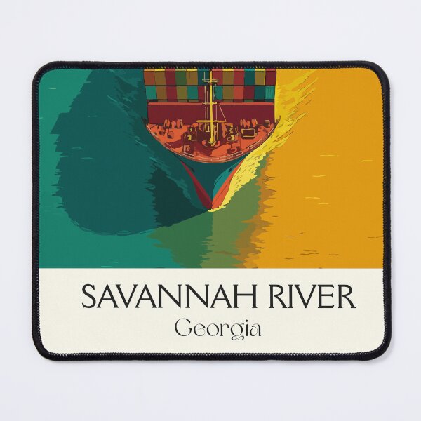 Item preview, Savannah River Georgia Art Print designed and sold by TuncGK.
