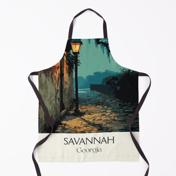 Item preview, Savannah Georgia Historic Street Art Print designed and sold by TuncGK.