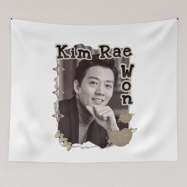 Item preview, Kim Rae-won (김래) Korean Actor K-Drama Scrapbook Collage Cozy Y2K Vintage Design designed and sold by HELL0WBELLO.