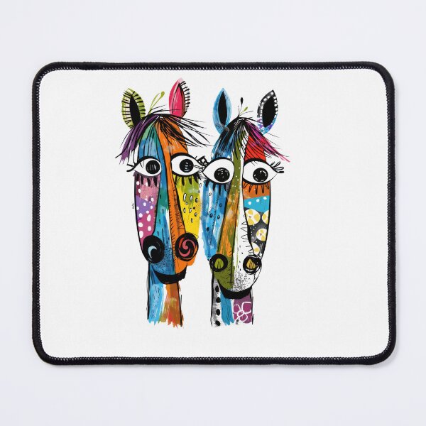 Item preview, two Abstract Funny Horses designed and sold by Judy'sGoodstuff.