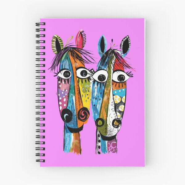 Item preview, two Abstract Funny Horses designed and sold by Judy'sGoodstuff.