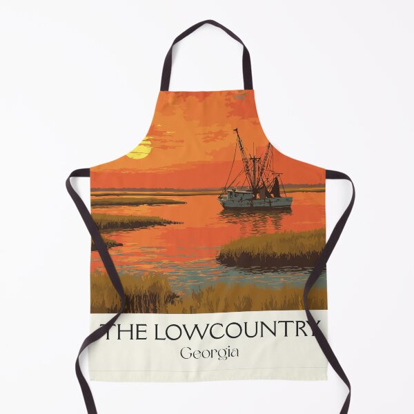 Item preview, Georgia Lowcountry Sunset Art Print designed and sold by TuncGK.