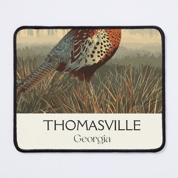 Item preview, Thomasville Georgia Pheasant Art Print designed and sold by TuncGK.